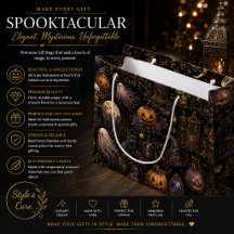 Oude gotische Halloween griezelige nachtpatroon