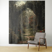 Oude Gotische Tuin Foto Booth Prop Achtergrond Wandkleed (In situ)