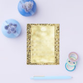 Oude Gouden Bokeh-sjabloon met Lovertjes Flyer (Enkel)