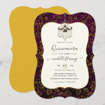 Oude Gouden Elegantie Quinceañera