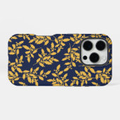 Oude Gouden Misteletoe iPhone Hoesje (Achterkant horizontaal)