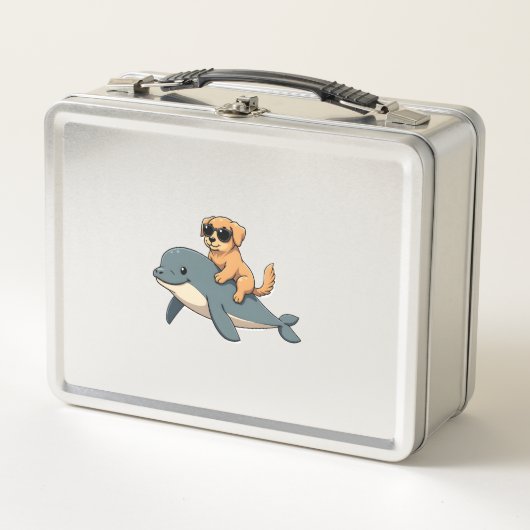 Oude Gouden Retriever Ridder Belugawalvis Grappig (Voorkant)