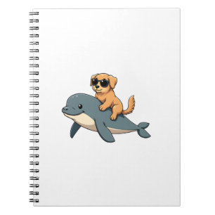 Oude Gouden Retriever Ridder Belugawalvis Grappig Notitieboek