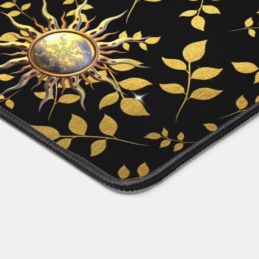 Oude gouden zon bureaumat (Hoek)