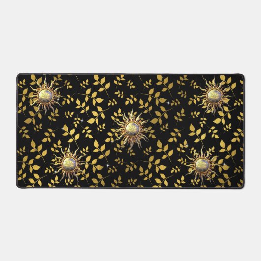 Oude gouden zon bureaumat (Voorkant)