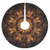 Oude goudkoperen medaillonrok kerstboom rok (Voorkant)