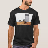 Oude graankivesten en tractoren t-shirt (Voorkant)