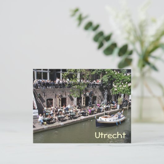 Oude Gracht Briefkaart (Staand voorkant)