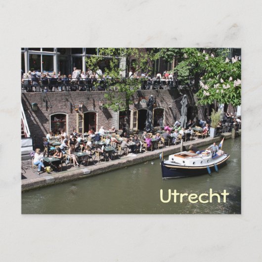 Oude Gracht Briefkaart (Voorkant)