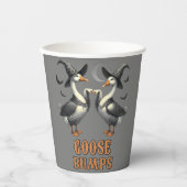 Oude grap Goose Bump Halloween Papieren Bekers (Voorkant)
