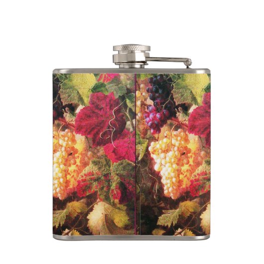 OUDE GRAPE VINEYARD GRAPES EN DRUIVEN MONOGRAM HEUPFLES (Achterkant)