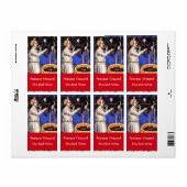 OUDE GRAPE VINEYARD HARVEST ETIKET (Full Sheet)