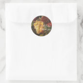 OUDE GRAPE VINEYARD WINE-TASTPARTIJ, Dank u Ronde Sticker (Tas)