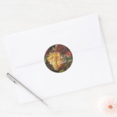 OUDE GRAPE VINEYARD WINE-TASTPARTIJ, Dank u Ronde Sticker (Envelop)