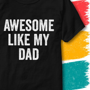 Oude Grappige Familie Spreuk Geweldig Net Als Mijn T-shirt