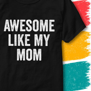 Oude Grappige Familie Spreuk Geweldig Net Als Mijn T-shirt