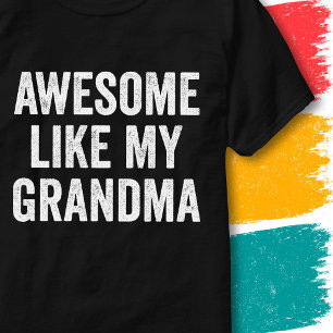 Oude Grappige Familie Spreuk Geweldig Net Als Mijn T-shirt