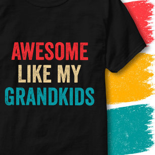 Oude Grappige Spreuk Geweldig Net Als Mijn Kleinki T-shirt