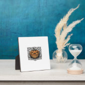 Oude Gravure Halloween Pompoen Shirt Ontwerp_1 Fotoplaat (Insitu)