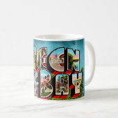 Oude Green Bay WI koffiemok (Voorkant rechts)