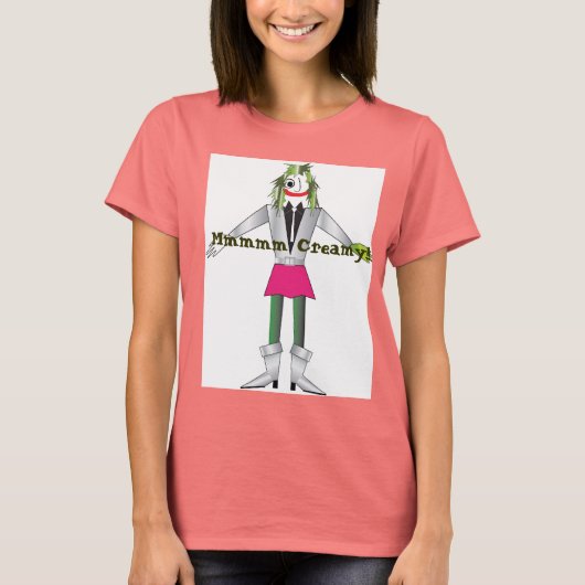 Oude Greg, Mmmmm Creamy! T-shirt (Voorkant)