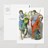 Oude Grieken Briefkaart (Voorkant / Achterkant)