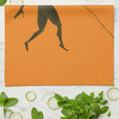 Oude Grieken klimmen vaskraan Theedoek (Gevouwen)