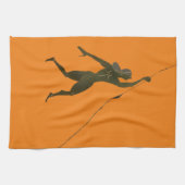 Oude Grieken klimmen vaskraan Theedoek (Horizontaal)