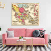 Oude Griekenland 2 Canvas Afdruk (Insitu (Woonkamer))