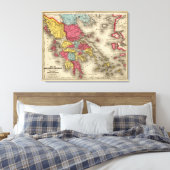 Oude Griekenland 2 Canvas Afdruk (Insitu (Slaapkamer))