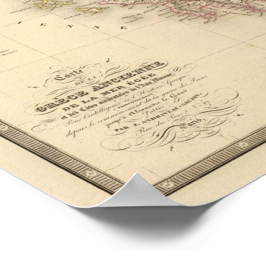 Oude Griekenland 2 Poster (Hoek)