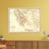 Oude Griekenland Canvas Afdruk (Insitu (Woonkamer))
