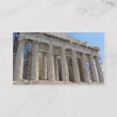 Oude Griekenland - de Acropolis - Visitekaartje (Achterkant)