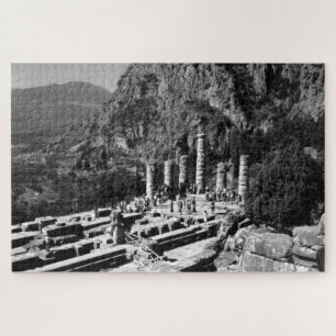 Oude Griekenland Delphi Apollo Tempel Legpuzzel