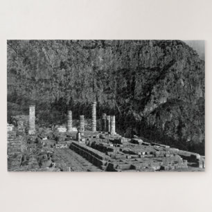 Oude Griekenland Delphi Apollo Tempel Legpuzzel