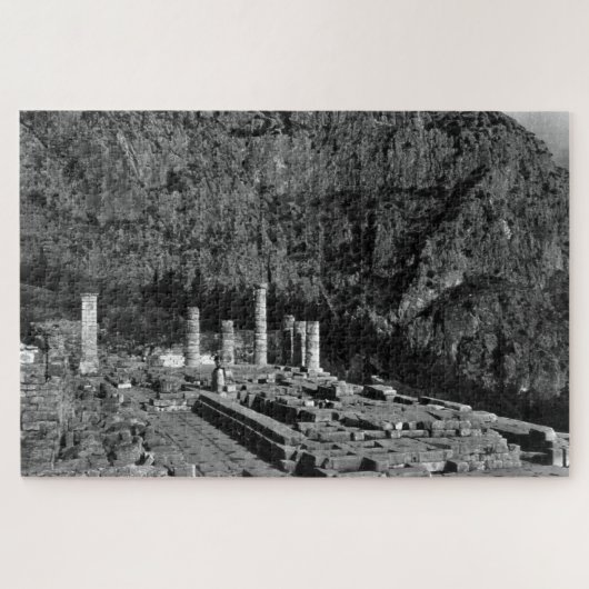 Oude Griekenland Delphi Apollo Tempel Legpuzzel (Horizontaal)