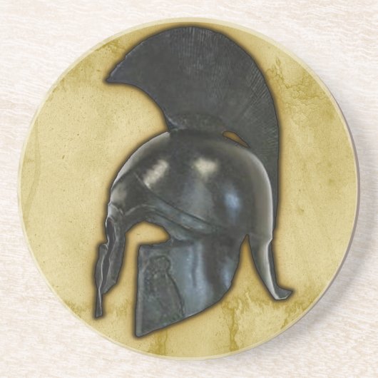 Oude Griekenland Helmet Onderzetter (Voorkant)
