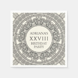 Oude Griekenland of Rome thema verjaardagsfeestje Servet