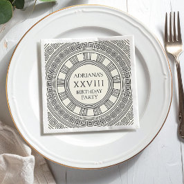 Oude Griekenland of Rome thema verjaardagsfeestje Servet