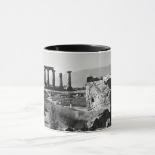 Oude Griekenland Oud Korinthe Apollo tempel Mok