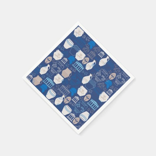 Oude Griekenland Papieren servetten (Hoek)