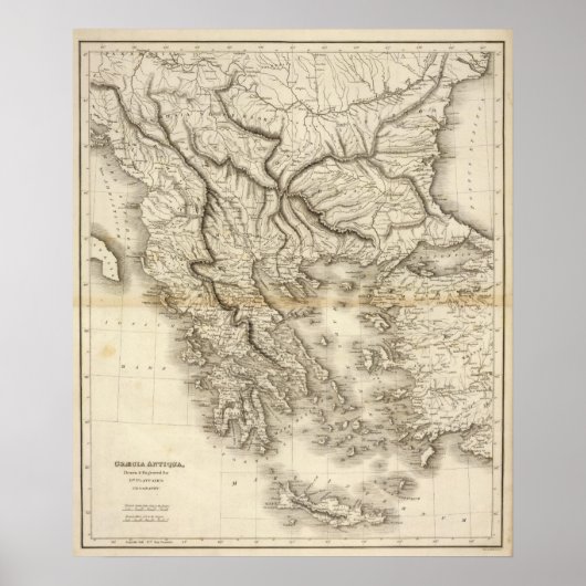 Oude Griekenland Poster (Voorkant)