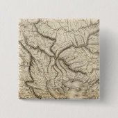 Oude Griekenland Vierkante Button 5,1 Cm (Voorkant)