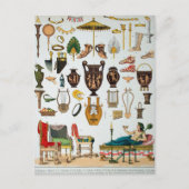 Oude Grieks Briefkaart (Voorkant)