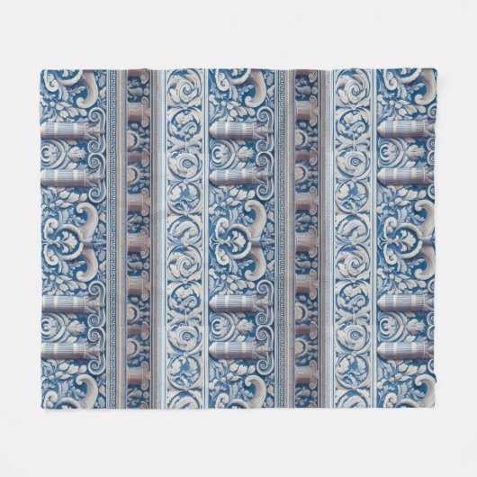 Oude Grieks Fleece Deken (Voorkant (Horizontaal))