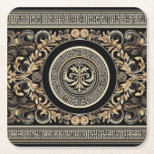 Oude Grieks Kartonnen Onderzetters (Voorkant)