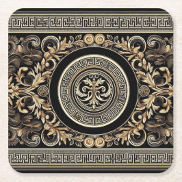 Oude Grieks Kartonnen Onderzetters