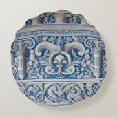 Oude Grieks Rond Kussen (Achterkant)