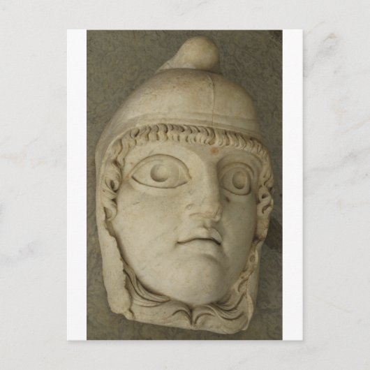 Oude Grieks standbeeld Briefkaart (Voorkant)