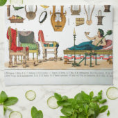 Oude Grieks Theedoek (Gevouwen)